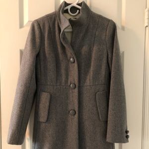 Feminine Cut, Wool JCrew Pea coat